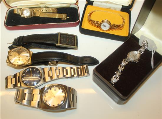 Watches including Tissot